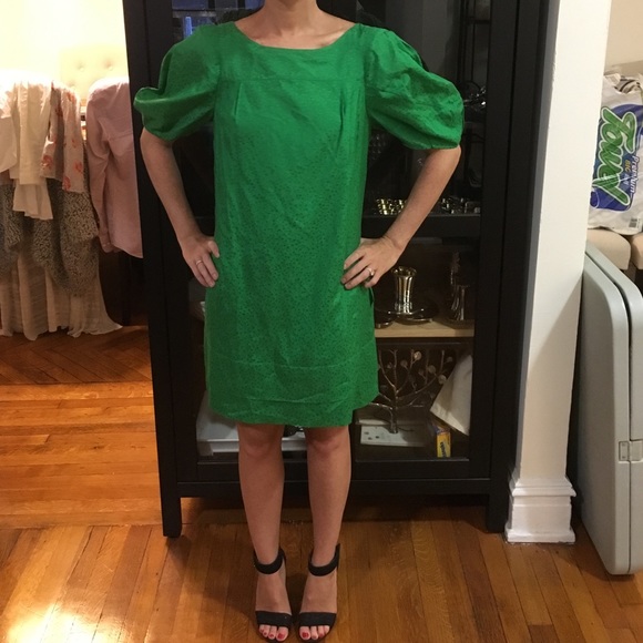 Green silk 3.1 Phillip Lim dress