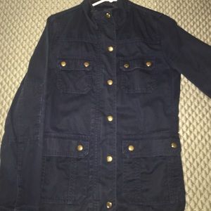 J.Crew Navy Blue Field Jacket in XS