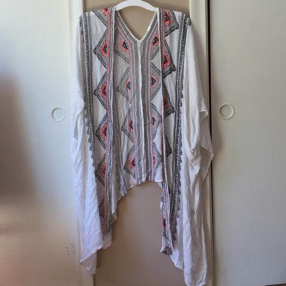 Aztec design kimono