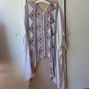 Aztec design kimono