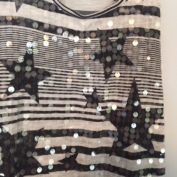 Stars, stripes, and sequins racer back tank 💫 - Picture 4 of 4