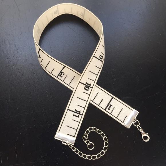 HP! Pro Posher Tape Measure Choker / Wrap Bracelet - Picture 3 of 6