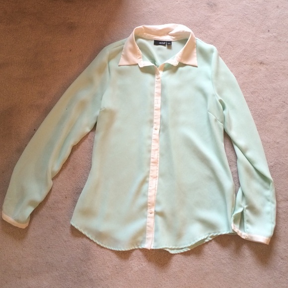 Dressy Teal Blouse