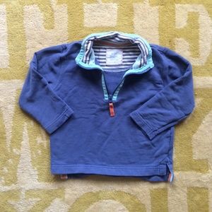 Blue Mini Boden sweater 2-3 years