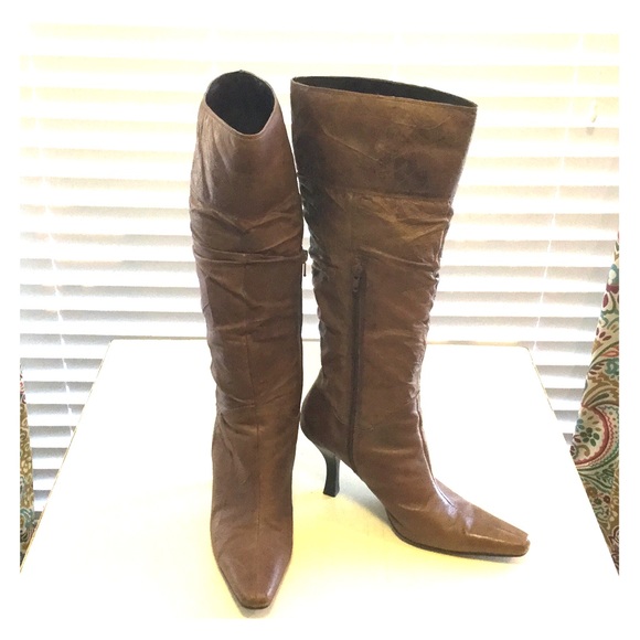 Maripe leather upper boots