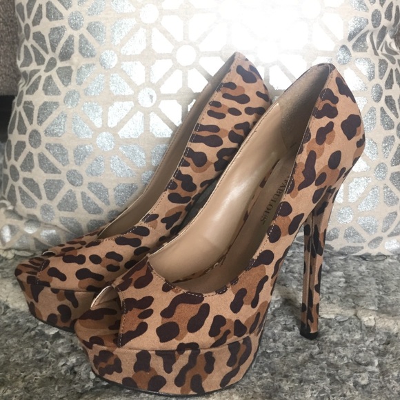 Leopard Heels