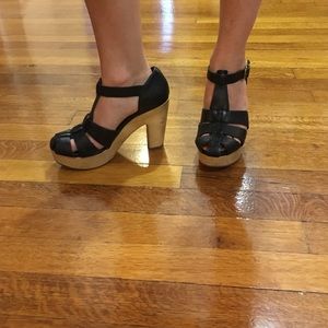 Madewell black sandals