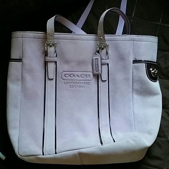 Lavender, Coach purse