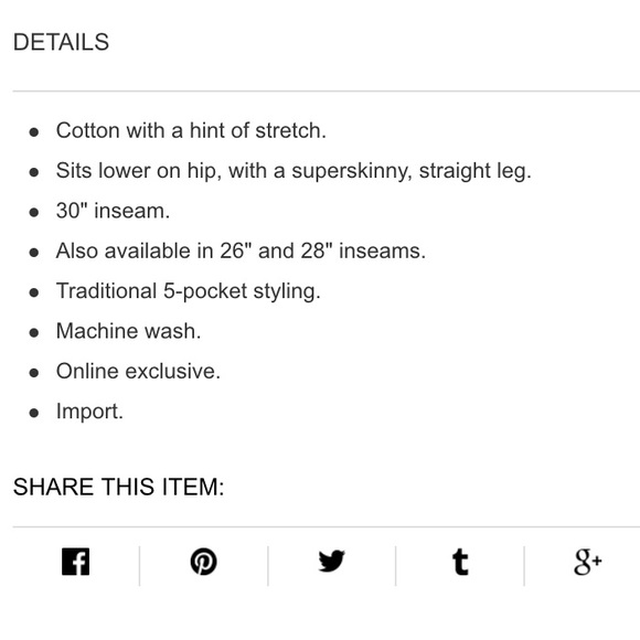 J. Crew ✨ White Skinny Denim Jeans - Picture 3 of 4