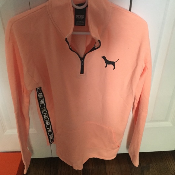 PINK quarter zip sweatshirt!