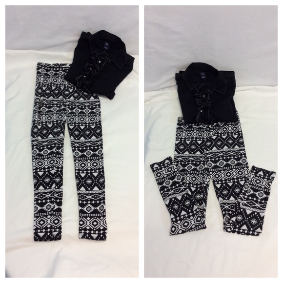 ONE STORY Leggings size Small - Picture 3 of 4
