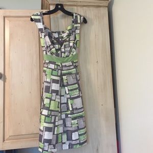 Jessica Simpson 1950s Inspired Cocktail Dress