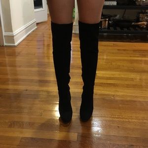 Sam Edelman suede over the knee boots