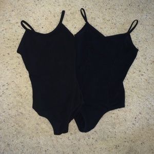 ***BUNDLE*** 2 BLACK BALLET LEOTARDS