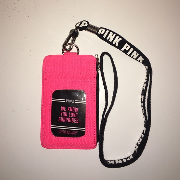 Super cute lanyard from pink