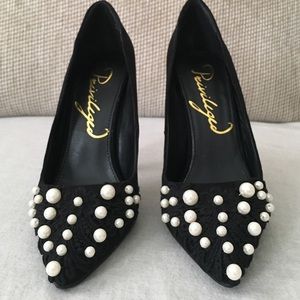 Privileged Black Heels by J.C Dossier