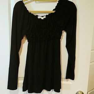 Long sleeve Kenar top