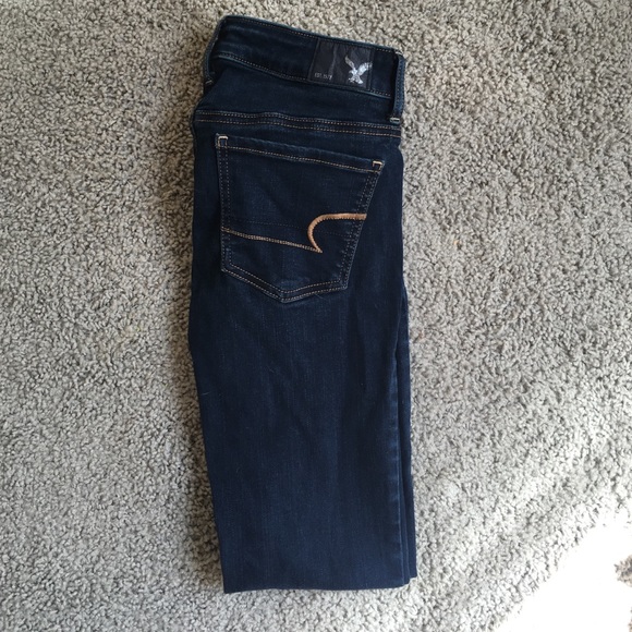 Dark wash American eagle jegging jeans!!!