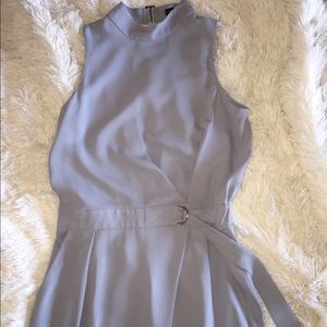 Topshop Grey Belted Jumpsuit👽