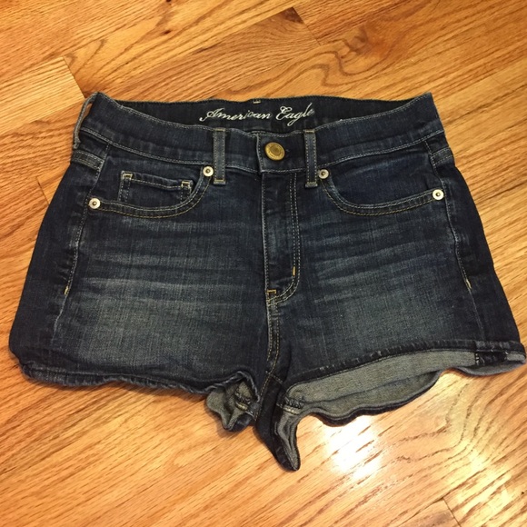 American eagle denim shorts