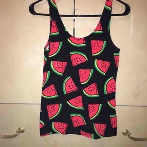 H & M Watermelon Print Tank