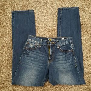 NWOT Mens 29x32. Never worn; factory distressed