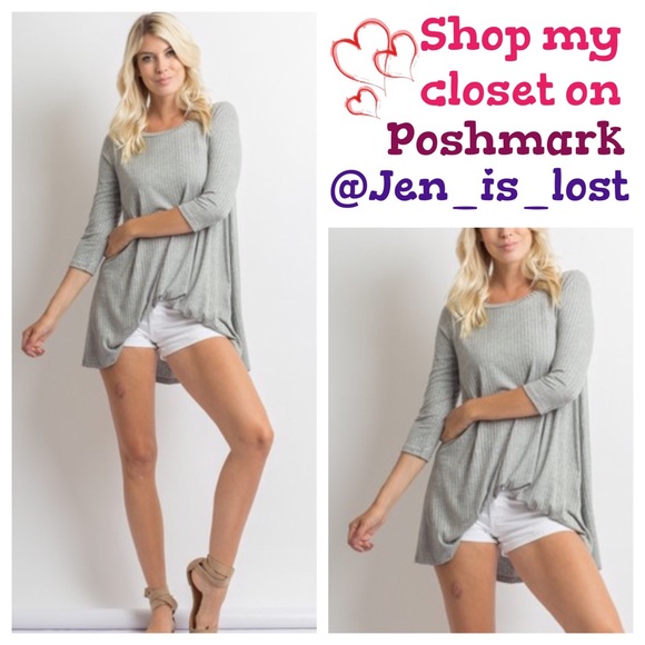 Tops - 🎂 Anniversary Sale 🎂 3/4 Sleeves A-Line Tunic