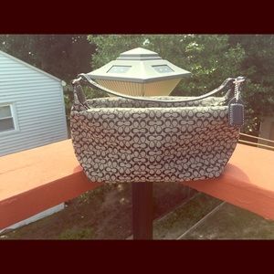 AUTHENTIC COACH BLK MAKEUP BAG SMALL PURSE