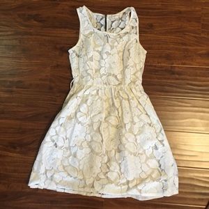 EUC Cream Lace Dress
