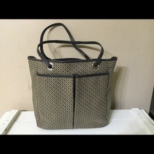 Large very professional tote by Talbots