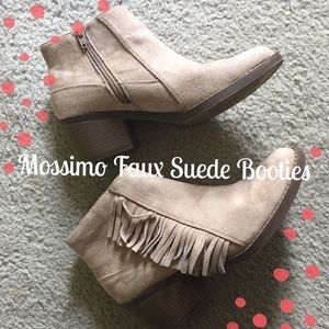 Mossimo Faux Suede Booties