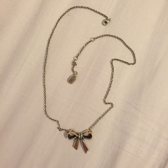 James Avery bow necklace