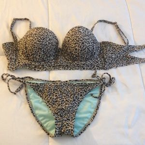 Leopard Print Bathing Suit