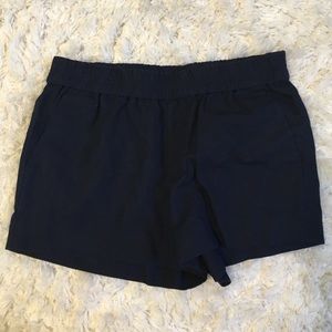 NWOT Navy J. Crew Pull On Shorts
