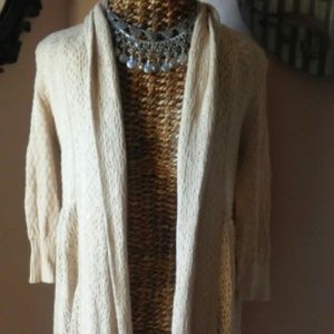 Cato open sweater
