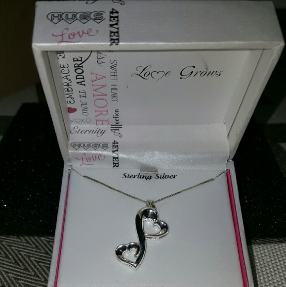 New Sterling Silver Love Grows Necklace