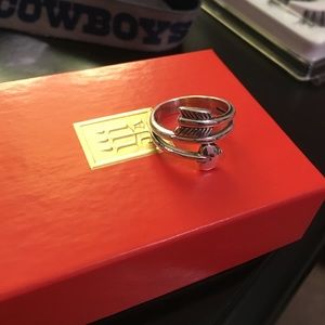 James Avery bow & arrow ring