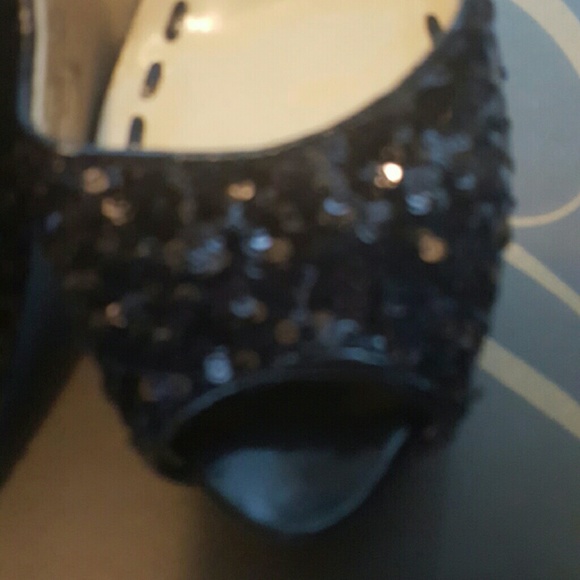 Reduced!! Enzo Angliolini Peep Toe Sequin Pumps - image 3