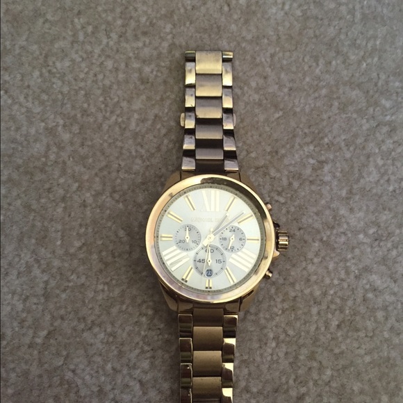 MK gold watch
