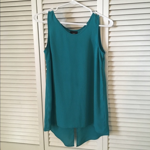 Mossimo turquoise dressy tank