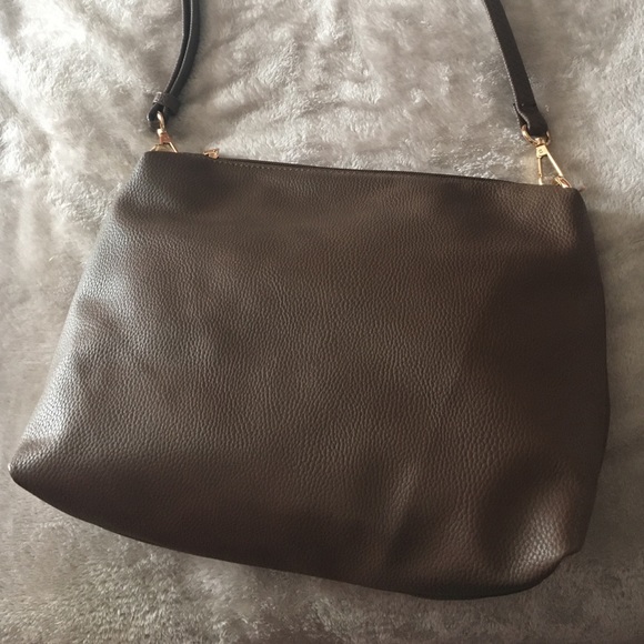 Simple Brown Shoulder Bag