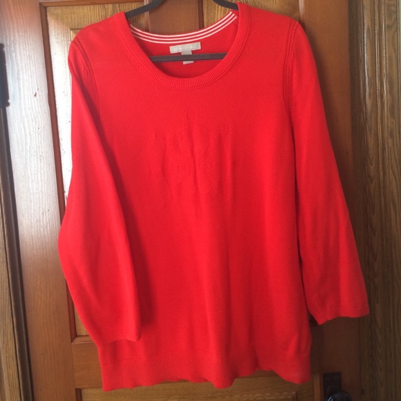 J Crew nautical sweater