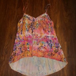 Beautiful Buckle shirt hi Hi-Lo ruffled bag