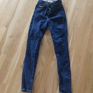 American Apparel High-Waist Jeans
