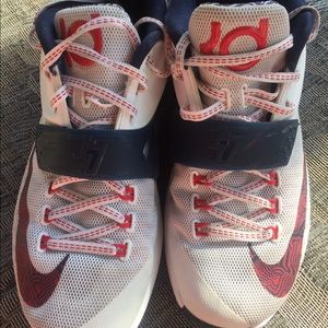 Nike KD VII Red White Blue Sneakers