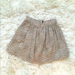 Urban Outfitters reptile print skirt