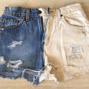 Multi-denim vintage Levi's