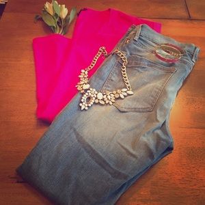 ❗️SALE❗️🎀🆕 EXPRESS Light Wash Mid Rise Leggings