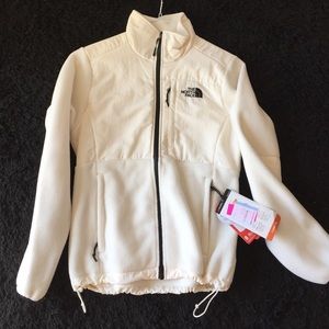 White Denali North Face