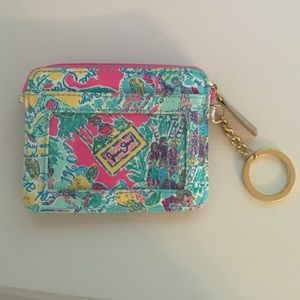 Lilly Pulitzer Key Ring Wallet